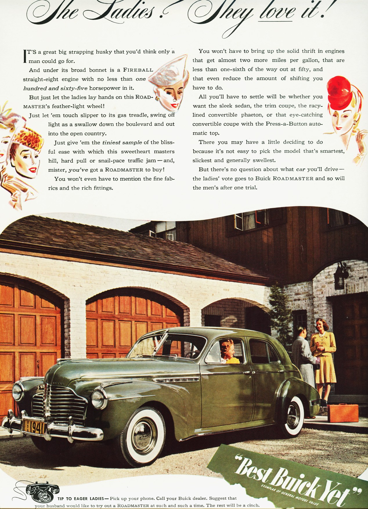1941 Buick Auto Advertising